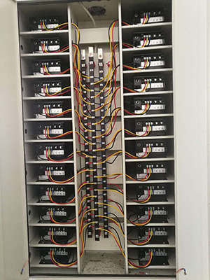 瓦楞機，輥筒電磁加熱